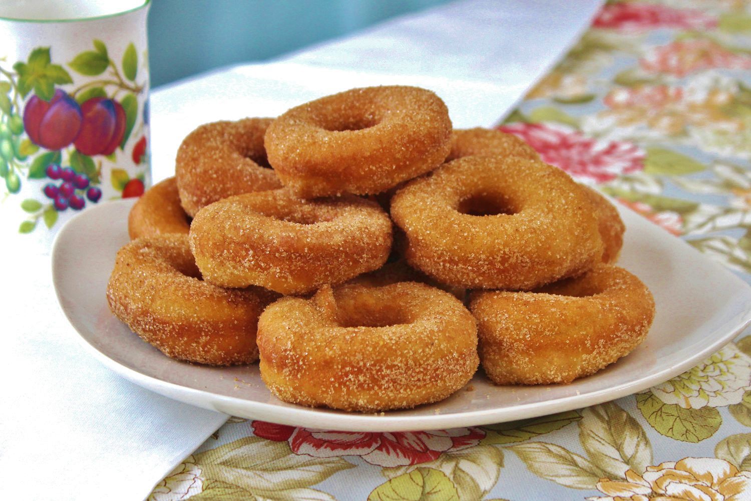 Pumpkin Doughnuts